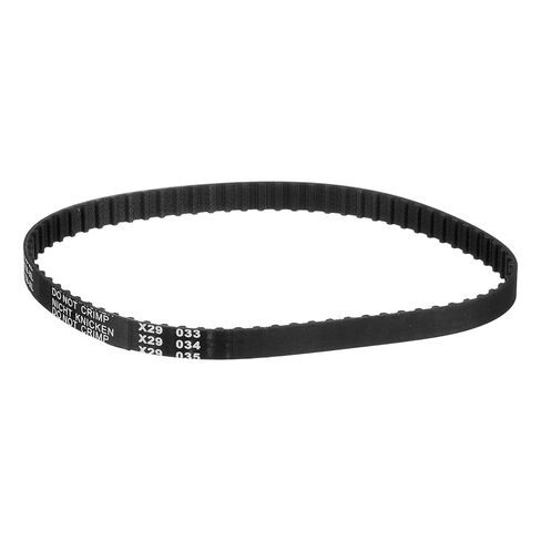 uxcell 3Pcs 160XL 037 Timing Belt 80 Teeth Black Cogged Rubber Geared Belt, Width 10mm, Pitch 5.08mm, 3D Printer Timing Belt in Saudi Arabia