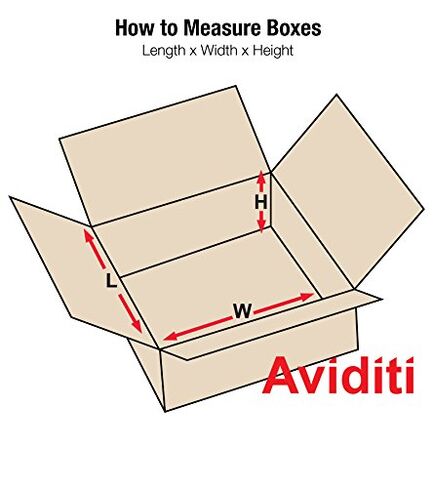 AVIDITI 36x24x12 Corrugated Boxes, Large, 36L x 24W x 12H, Pack of 10 | Shipping, Packaging, Moving, Storage Box for Home or Business, Strong Wholesale Bulk Boxes in Kuwait