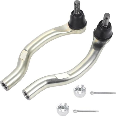 X AUTOHAUX 2pcs Front Outer Tie Rod Ends Kit Suspension Steering Tie Rod End for Honda Accord for Acura TSX 09-14 No.ES800459/ES800460/53540TA0A01/53560TA0A01 in Kuwait