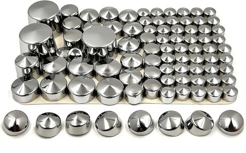 قبعات Dotelis-Chrome Bolts Toppers متوافقة مع 2000-2005 2006 H-D Softail Twin Cam in Kuwait