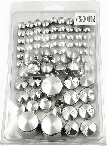 قبعات Dotelis-Chrome Bolts Toppers متوافقة مع 2000-2005 2006 H-D Softail Twin Cam in Kuwait