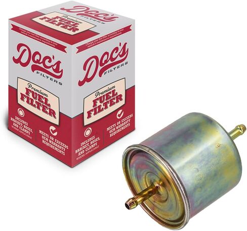 Doc's Auto Parts Fuel Filter DG7404 | Compatible with Ford 1994-1997, Nissan 1975-1998, Mazda 1994-1997, Volvo 1971-1975, Jaguar 1969-1978, 1981, 1984-1989, Isuzu 1983-1989 in Kuwait