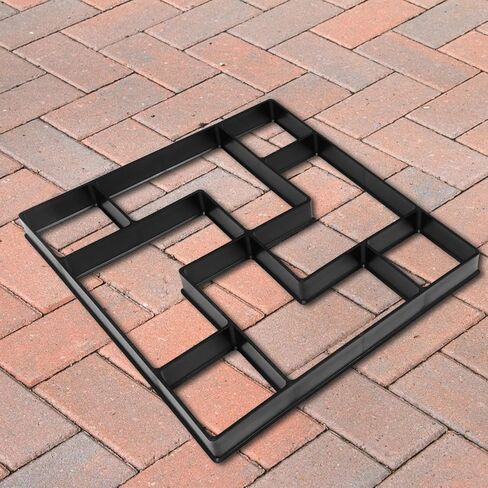 ERINGOGO 1pc DIY Pavement Mold Reusable Path Maker for Garden Stepping Stones Plastic Paving Mould for Outdoor Walkways and Patios Create Custom Designs in Kuwait