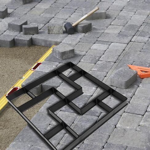 ERINGOGO 1pc DIY Pavement Mold Reusable Path Maker for Garden Stepping Stones Plastic Paving Mould for Outdoor Walkways and Patios Create Custom Designs in Kuwait