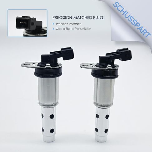 2 PCS Engine Variable Valve Timing VVT Solenoid Oil Control Valve Compatible with BMW 128i 135i 328i 323i 325i 330i 335i 528i 535i 740i X3 X5 Z4 N51 N52 N54 L6 3.0L Replaces# 11367516293 in Kuwait
