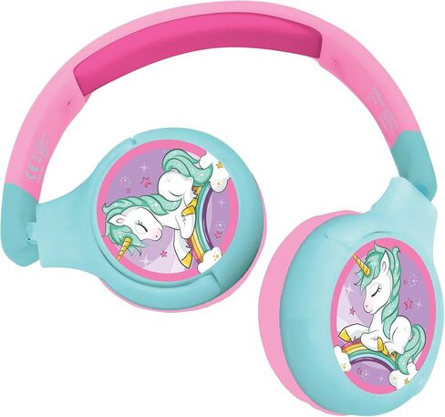 LEXiBOOK, Naruto, 2-in-1 Bluetooth & Wired Headphones with Microphone and Control Buttons, Foldable and Adjustable, Long-Lasting Rechargeable Battery, Orange/Blue, HPBT010NA in Saudi Arabia