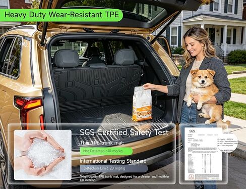 Floor Mats for Kia Telluride 2027 (Gasoline Not for Hybrid) 7&8 Seater,All Weather Floor Liners & Trunk Cargo Liner with Backrest Mat and Car Trunk Organizer Accessories in Saudi Arabia