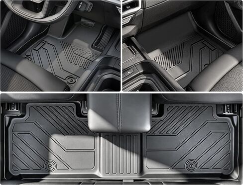 Floor Mats for Kia Telluride 2027 (Gasoline Not for Hybrid) 7&8 Seater,All Weather Floor Liners & Trunk Cargo Liner with Backrest Mat and Car Trunk Organizer Accessories in Saudi Arabia