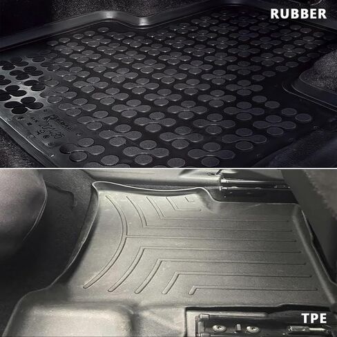 Rezaw‑Plast Floor Mats & PE Cargo Liner Set for Lexus RX 330 350 400h 2004 2005 2006 2007 2008 2009 Rubber Car Mats PE Trunk Liner Durable Tailored Custom Fit Black in Saudi Arabia