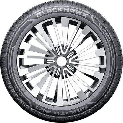 Blackhawk Agility AWT Truck/SUV إطار شعاعي عالي الأداء مناسب لجميع الأحوال الجوية - 235/50R19 235/50/19 235/50-19 103 وات نطاق تحميل XL 4 طبقات BSW جدار جانبي أسود UTQG 500AA in Kuwait