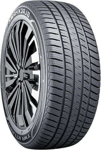 Blackhawk Agility AWT Truck/SUV إطار شعاعي عالي الأداء مناسب لجميع الأحوال الجوية - 235/50R19 235/50/19 235/50-19 103 وات نطاق تحميل XL 4 طبقات BSW جدار جانبي أسود UTQG 500AA in Kuwait
