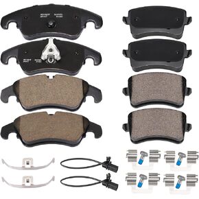 D1322+D1386 Front Rear Brake Pad Fit For Audi A4 2010-2016,A4 Quattro 2009 Base,A4 Quattro 2010-2016,A5 2011-2014,A5 Quattro 2008-2017,Allroad 2013-2016,Q5 2009-2012,S4 2015,S5 2009 2012 2015 in Saudi Arabia