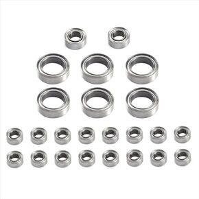 RC Parts Compatible with FMS for FCX24 1/24 Remote Control Crawler Car Upgrade Parts Modification Accessories 24Pcs Steel Ball Bearing Set in Saudi Arabia