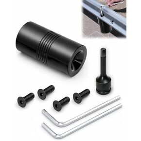 Door Frame Dimple Tool, Frame Dimpling Tool Designed for Creating Dimples, Punch Dimple Frame Tool Includes 2 Hex Wrenches, 1 3/8" Impact Socket, 4 Dimpling Screws in Saudi Arabia