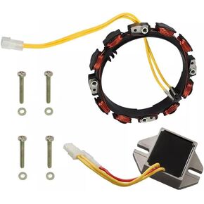 Lawn Mower Alternator Stator 696458 393295 Regulated 10/16 Amp Steel Replacement Fits for Engines with Voltage Regulator 10 Pieces in Saudi Arabia