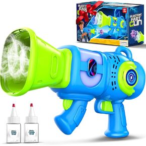 Fart Gun Toy for kids: Fart Blaster with Real Fog Rings, 2 Scents, 2 Sound Effects & Color-Changing Lights, Anti-Backflow Design for Boy, Girl, Funny Prank Gift for Easter Birthday and Party Fun in Saudi Arabia