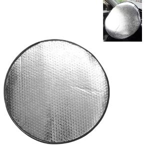 WZP Car Steering Wheel Sun Shade Cover, Aluminum Foil Sun Block Anti-Heat Steering Wheel Cover, Sliver Heat Shield for SUV Truck Van (18.11 x 18.11Inch) in Saudi Arabia