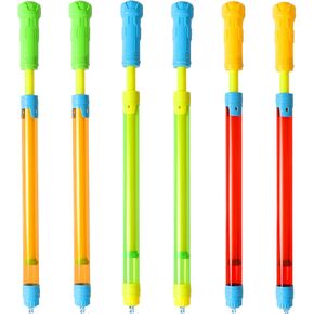 6 Pack Powerful Water Toy Guns, 16.5 Inch High Capacity Squirt Guns for Kids & Adults, Summer Swimming Pool Beach Sand Water Fighting Toys, Party Favors in Saudi Arabia