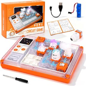 Circuit Maze Blocks for Kids, Stem Circuit Puzzle Board with 500+ Projects, Educational Science Experiment Toy Gift for Boys Girls Age 8+ in Saudi Arabia