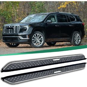 2PCS/Set All Black Running Board Fits for GMC Acadia 2024 2025 2026 Aluminum Side Step Side Bar Car Protect Stairs Pedals with Mounted Brackets Screws in Saudi Arabia