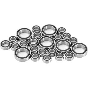 RC Repair Parts Compatible with FMS for FCX24 1/24 RC Crawler Car Upgrade Modification Accessories Parts 24PCS Sealed Steel Bearing Kit in Saudi Arabia