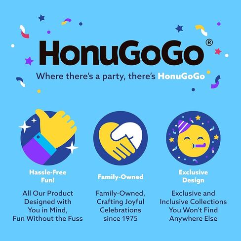 HonuGoGo 48ct Fluorescent Neon Hanging Swirl Decorations, 5-Color Paper Swirls Glow in Blacklight, Ceiling and Wall Decorations for Birthday, Festival, School Dance, and Glow-in-the-Dark Celebrations in Saudi Arabia