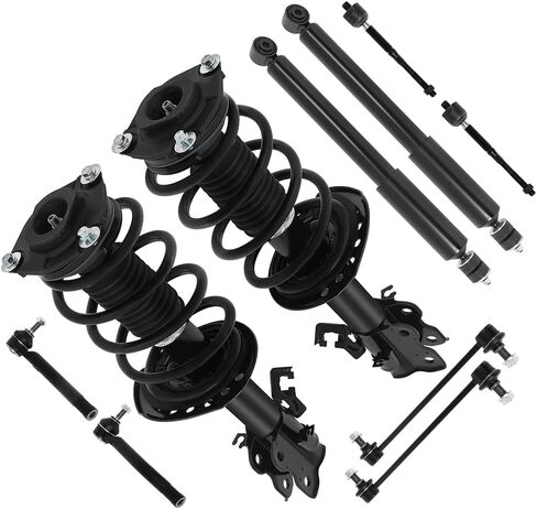 Struts Shock Suspension kit for Nissan Sentra 2014 2015 2016 for Nissan Sentra Front and Rear Shock Absorber kit, 10PCS in Kuwait