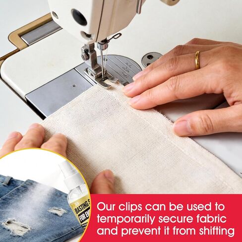 Basting Spray for Embroidery, Basting Spray for Quilting Dries Invisible and Non-Sticky Flexible and Bendable for Temporary Fixing of Textiles and Fiber Products During Sewing, 150 Ml in Saudi Arabia