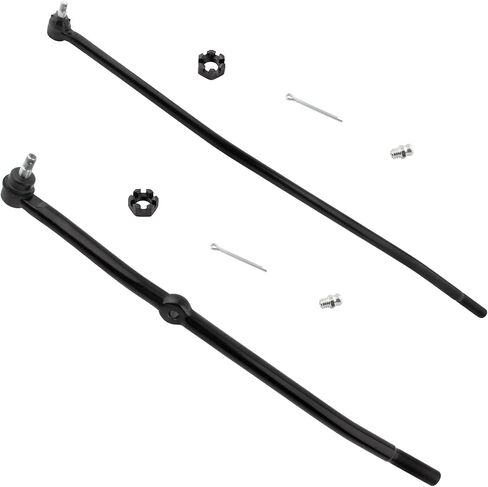 BOXI 13pc Complete Front Suspension Kit Sway Bar Link Tie Rod Ball Joints Track Bar Fit for Dodge Ram 2500 3500 1995 1996 1997 | 4WD/4x4 Models After 2/7/94 Dana 60 ONLY | K80026 K8607 K7280 ES3249 in Kuwait