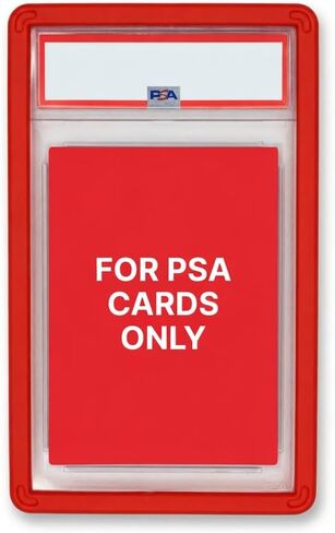 5-Pack PSA Slab Bumpers - Hard TPU Stackable Colored Guards with Precision Fit for Graded Cards (Red, Black, Purple, Blue, Green) in Saudi Arabia