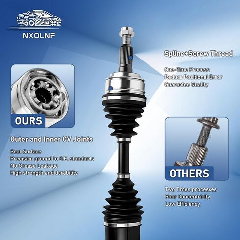 CV Axle for Ford F-150 SVT Raptor 2010 2011 2012 2013 2014, CV Axles Joint Drive Shaft Assembly Kit Front Right Passenger Side, Replace# 1700-701225 in Saudi Arabia