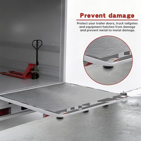 Trailer Ramp Door Rubber Bumpers, 2.56 Inch Round Rubber Foot Pads Trailer Bump Stops with Screw Nuts Spacers for Bumper Air Compressor Pump Shock Absorption in Saudi Arabia