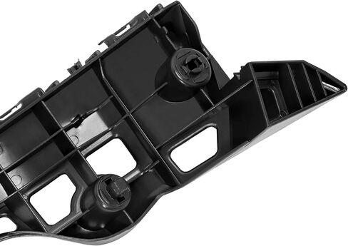 KUAFU 4Pcs Front Bumper Retainer Bracket Set Compatible with 2014-2019 Toyota Highlander Replacement for TO1043133 TO1042133 TO1033119 TO1032119 POM Plastic Black Upper & Lower Left & Right in Kuwait