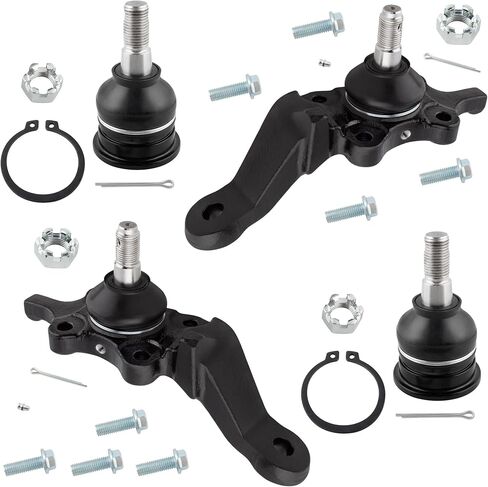 BOXI (مجموعة من 4) مجموعة وصلات كروية سفلية أمامية تناسب Toyota 4Runner 1996-2002 / لتويوتا سيكويا 2001-2002 / لتويوتا تندرا 2000 2001 2002 / K90255 K90263 K90262 in Kuwait