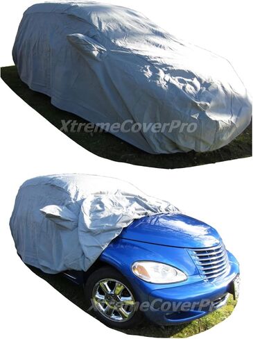غطاء سيارة يناسب 2001 2002 2003 2004 2005 2006 2007 2008 2009 2010 كرايسلر بي تي كروزر XTREMECOVERPRO PRO Series رمادي in Kuwait