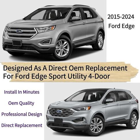 Rear Wiper Blade & Arm Replacement for Ford Edge 2015-2024 2023 2022 2021 2020 2019 2018 2017 2016 Fit for Sport SE SEL ST ST-Line Titanium Models - All-Season Rear Back Windshield Wiper Blade Set in Kuwait