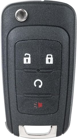 Vurkcy Key Fob Replacement for 2010-2019 Chevy Equinox/ 12-19 Sonic/ 15-19 Impala Trax/ 13-18 Buick Encore Car Keyless Entry Remote Control, OHT01060512, 4 Buttons in Kuwait