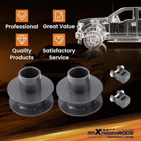 maXpeedingrods 2.5" Front Leveling Lift Kit for Ford F-250 F-350 Super Duty 4WD 2005-2023 in Kuwait