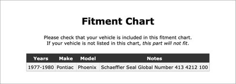 Manual Transmission Shift Shaft Seal Compatible With Pontiac Phoenix 1980 1979 1978 1977 P-5272748 in Kuwait