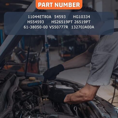 HS26519PT Engine Overhaul Gasket Seals Kit Fit for Nissan Altima Sentra Rouge 2.5 DOHC QR25DE 2007-2012 Replace for HG10334, 61-38050-00, HS54593 in Kuwait