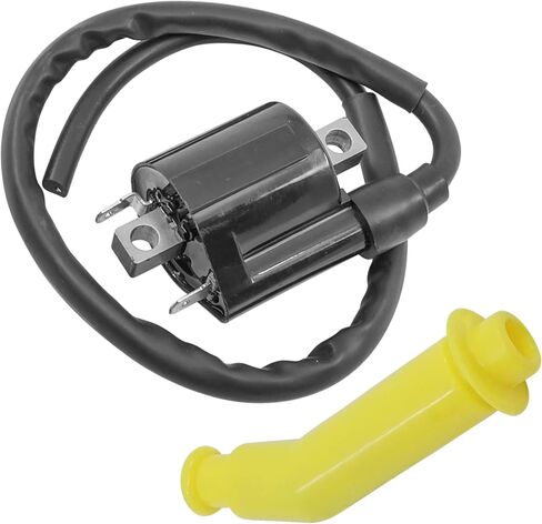 Caltric Ignition Coil And Cap Compatible with Honda Rancher TRX420F 2007-2014 30510-HP5-601 30700-MBN-671 in Kuwait