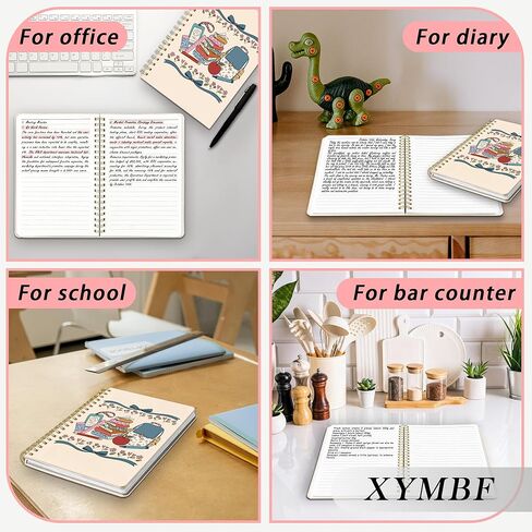 XYMBF Coquette Bow Floral Teacher Notebook Journal, Teacher Appreciation Gifts Notebooks for Work, Back to School Gifts for Teachers Journal, Hardcover Spiral Notebook 5.5x8.3 Inch in Saudi Arabia