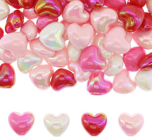 50 Pieces 16mm Acrylic Round Beads for Beadable Pen Chunky Loose Beads Valentine's Day Beads for Necklace Bracelet Jewelry Making (Cat Eyes Beads Dark) in Saudi Arabia