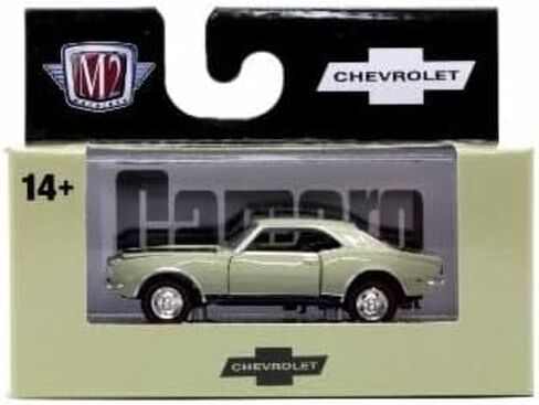 M2 Machines 1968 Chevy Camaro Z28 RS in Light Green Auto-Thentics Limited Edition 1:64 32600-HS93 25-54 in Kuwait