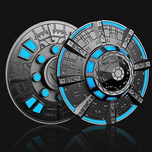 لعبة UFO Fidget Spinner للأطفال البالغين، لعبة مكتب الفضاء المعدنية، أدوات EDC سفينة الفضاء الرائعة لتخفيف التوتر، حشوة تخزين عيد الميلاد، هدايا عيد ميلاد لصالح مكتب الفصول الدراسية in Kuwait