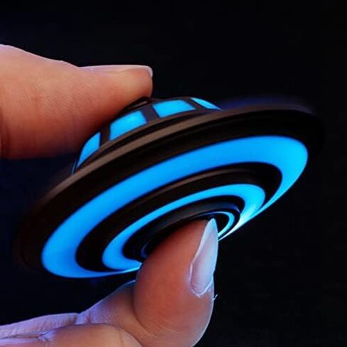 لعبة UFO Fidget Spinner للأطفال البالغين، لعبة مكتب الفضاء المعدنية، أدوات EDC سفينة الفضاء الرائعة لتخفيف التوتر، حشوة تخزين عيد الميلاد، هدايا عيد ميلاد لصالح مكتب الفصول الدراسية in Kuwait