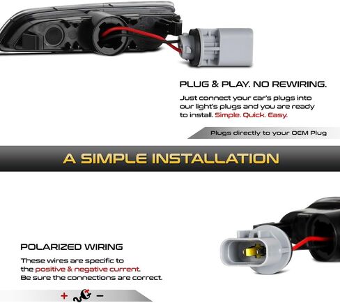 VIPMOTOZ شريط LED كامل لأضواء العلامات الجانبية ومصابيح وقوف السيارات المتوافقة مع 2020-2023 Hyundai Sonata Chrome Housing عدسة واضحة استبدال مباشر للسائق الأيسر ومجموعة زوج الجانب الأيمن للركاب in Kuwait
