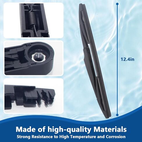 Replacement for Chevrolet Rear Wiper Arm Blade for Trailblazer LS LT ACTIV RS L Sport Utility 2022-2023 – Rear Window Windshield Wiper Blade, Replace 42709519 in Saudi Arabia