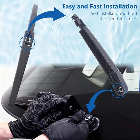 Replacement for Chevrolet Rear Wiper Arm Blade for Trailblazer LS LT ACTIV RS L Sport Utility 2022-2023 – Rear Window Windshield Wiper Blade, Replace 42709519 in Saudi Arabia