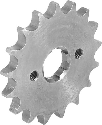 F FIERCE CYCLE 428 Chain 17T 20mm Motorcycle Front Engine Sprocket Titanium Tone for ATV UTV 110cc 125cc 140cc 150cc 160cc Engine in Kuwait